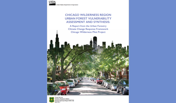 Publication assessing vulnerability of Chicago Wilderness forests